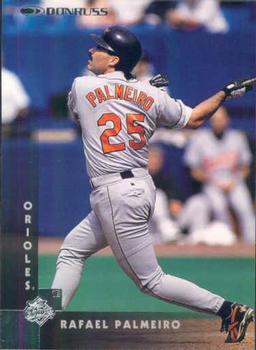 #56 Rafael Palmeiro - Baltimore Orioles - 1997 Donruss Baseball