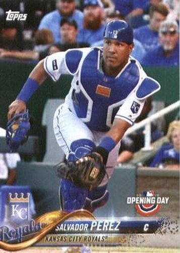 #56 Salvador Perez - Kansas City Royals - 2018 Topps Opening Day Baseball