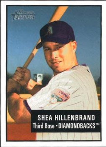 #56 Shea Hillenbrand - Arizona Diamondbacks - 2003 Bowman Heritage Baseball