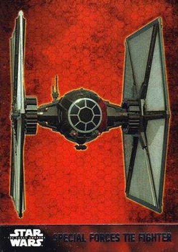 #56 Special Forces TIE Fighter - 2015 Topps Star Wars The Force Awakens