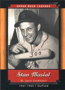 #56 Stan Musial - St. Louis Cardinals - 2001 Upper Deck Legends Baseball
