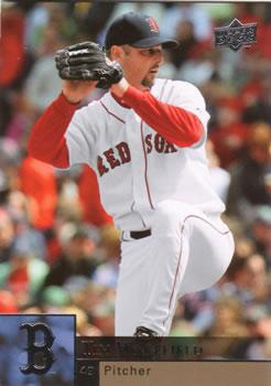 #56 Tim Wakefield - Boston Red Sox - 2009 Upper Deck Baseball