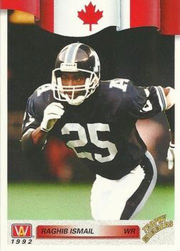 #56 Raghib Ismail - Toronto Argonauts - 1992 All World CFL Football