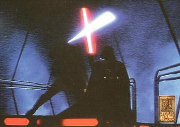 #56 Luke and Darth Vader duel - 1997 Merlin Star Wars Special Edition