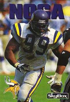 #56 Al Noga - Minnesota Vikings - 1992 SkyBox Impact Football