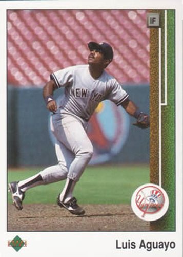 #156 Luis Aguayo - New York Yankees - 1989 Upper Deck Baseball
