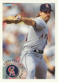 #56 Steve Frey - California Angels - 1994 Fleer Baseball