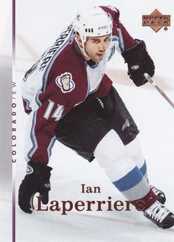 #56 Ian Laperriere - Colorado Avalanche - 2007-08 Upper Deck Hockey