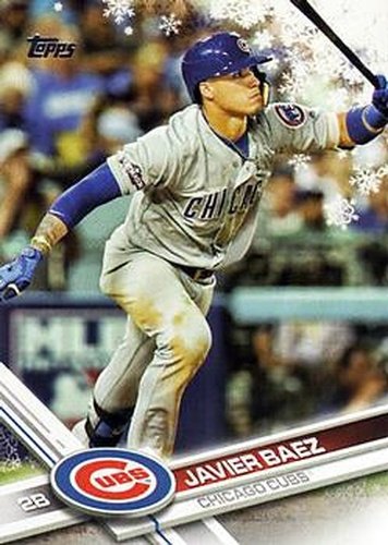 #HMW56 Javier Baez - Chicago Cubs - 2017 Topps Holiday Baseball