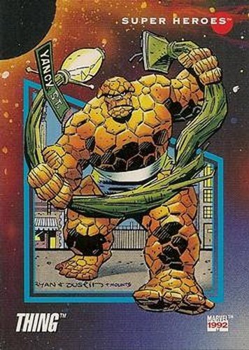 #56 Thing - 1992 Impel Marvel Universe