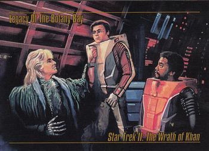 #56 Legacy of the Botany Bay - 1993 SkyBox Star Trek Master Series