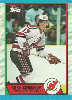 #56 Patrik Sundstrom - New Jersey Devils - 1989-90 Topps Hockey