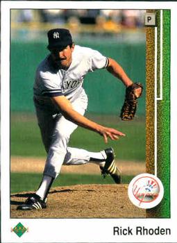 #56 Rick Rhoden - New York Yankees - 1989 Upper Deck Baseball