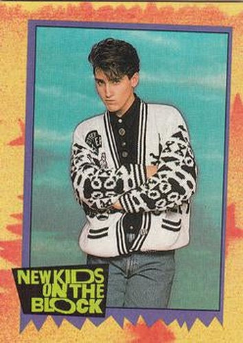#56a Balancing Act - 1989 Topps New Kids on the Block