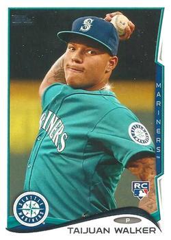 #56b Taijuan Walker - Seattle Mariners - 2014 Topps Baseball