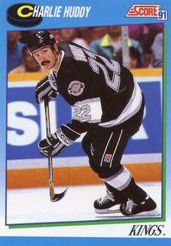 #570 Charlie Huddy - Los Angeles Kings - 1991-92 Score Canadian Hockey