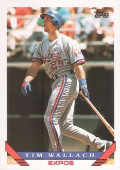 #570 Tim Wallach - Montreal Expos - 1993 Topps Baseball