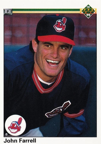 #570 John Farrell - Cleveland Indians - 1990 Upper Deck Baseball