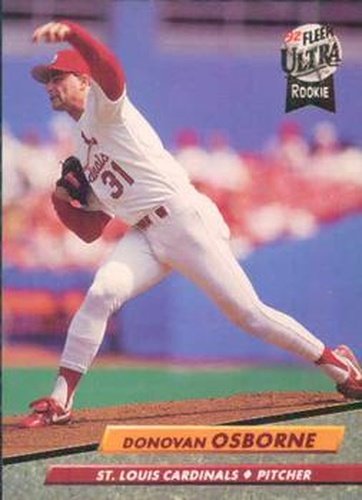 #570 Donovan Osborne - St. Louis Cardinals - 1992 Ultra Baseball