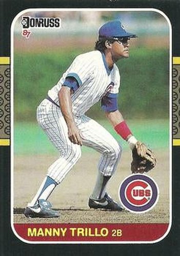 #570 Manny Trillo - Chicago Cubs - 1987 Donruss Baseball