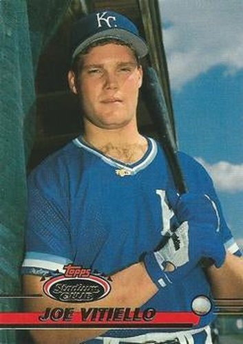 #570 Joe Vitiello - Kansas City Royals - 1993 Stadium Club Baseball