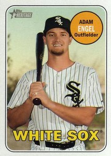 #570 Adam Engel - Chicago White Sox - 2018 Topps Heritage Baseball
