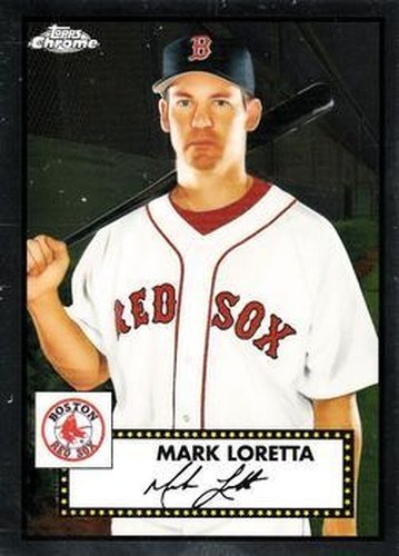 #570 Mark Loretta - Boston Red Sox - 2021 Topps Chrome Platinum Anniversary Baseball