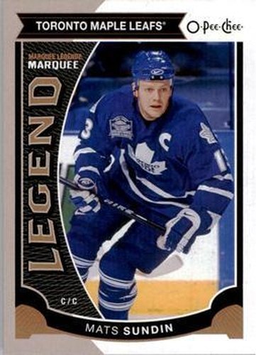 #570 Mats Sundin - Toronto Maple Leafs - 2015-16 O-Pee-Chee Hockey