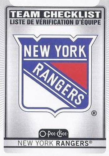 #570 New York Rangers - New York Rangers - 2021-22 O-Pee-Chee Hockey