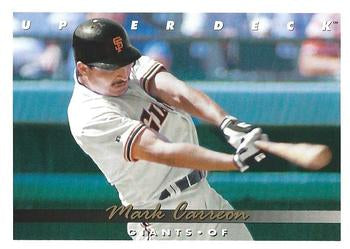 #570 Mark Carreon - San Francisco Giants - 1993 Upper Deck Baseball