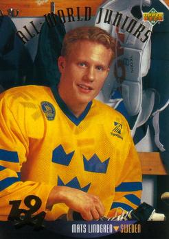 #570 Mats Lindgren - Sweden - 1993-94 Upper Deck Hockey