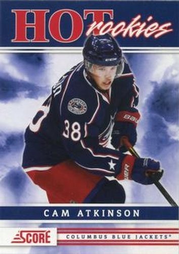 #570 Cam Atkinson - Columbus Blue Jackets - 2011-12 Score Hockey