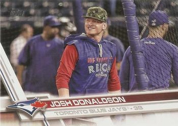 #570b Josh Donaldson - Toronto Blue Jays - 2017 Topps Baseball