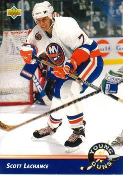 #571 Scott Lachance - New York Islanders - 1992-93 Upper Deck Hockey