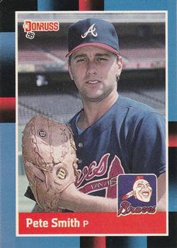 #571 Pete Smith - Atlanta Braves - 1988 Donruss Baseball
