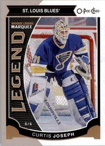#571 Curtis Joseph - St. Louis Blues - 2015-16 O-Pee-Chee Hockey