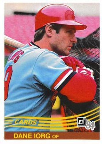 #571 Dane Iorg - St. Louis Cardinals - 1984 Donruss Baseball