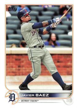 #571 Javier Baez - Detroit Tigers - 2022 Topps Baseball