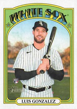 #571 Luis Gonzalez - Chicago White Sox - 2021 Topps Heritage Baseball