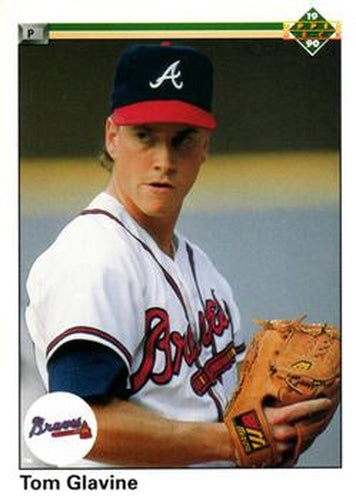 #571 Tom Glavine - Atlanta Braves - 1990 Upper Deck Baseball