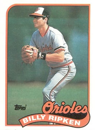 #571 Billy Ripken - Baltimore Orioles - 1989 Topps Baseball
