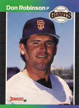 #571 Don Robinson - San Francisco Giants - 1989 Donruss Baseball
