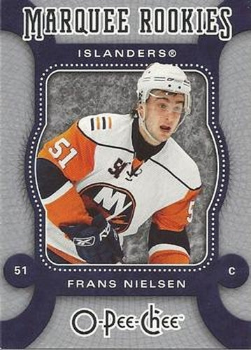 #571 Frans Nielsen - New York Islanders - 2007-08 O-Pee-Chee Hockey