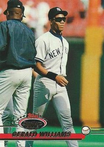 #571 Gerald Williams - New York Yankees - 1993 Stadium Club Baseball