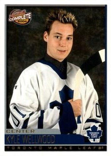 #571 Kyle Wellwood - Toronto Maple Leafs - 2003-04 Pacific Complete Hockey