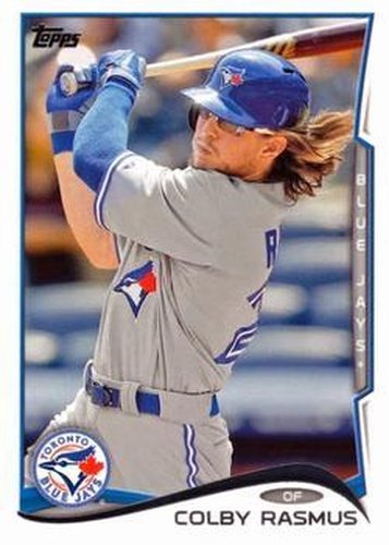 #571b Colby Rasmus - Toronto Blue Jays - 2014 Topps Baseball