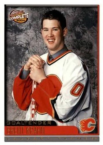 #572 Brent Krahn - Calgary Flames - 2003-04 Pacific Complete Hockey