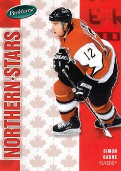 #572 Simon Gagne - Philadelphia Flyers - 2005-06 Parkhurst Hockey