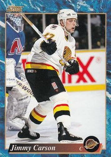 #572 Jimmy Carson - Vancouver Canucks - 1993-94 Score Canadian Hockey