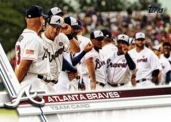 #572 Atlanta Braves - Atlanta Braves - 2017 Topps Baseball